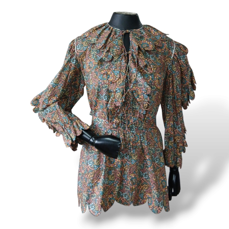 Blusa Horror Vacui Tecido Estampado - P 