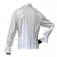 Camisa Lu Monteiro Branca com Renda-38