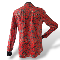 Camisa Isabel Marant Estampada Vermelha-34