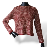 Tricot Lolitta Tecido Bicolor - P Tricot Lolitta Tecido Bicolor - P