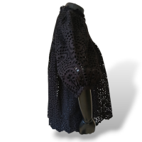 Blusa Ulla Johnson Renda Preta-38