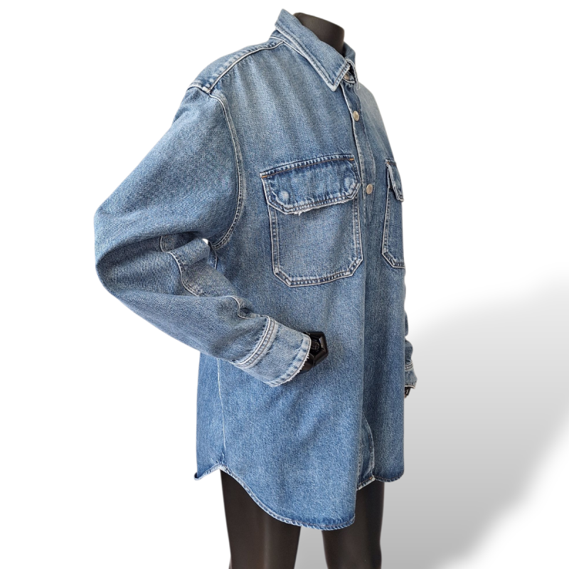 Camisa Agolde Jeans Azul Oversize-P Camisa Agolde Jeans Azul Oversize-P