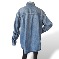 Camisa Agolde Jeans Azul Oversize-P Camisa Agolde Jeans Azul Oversize-P