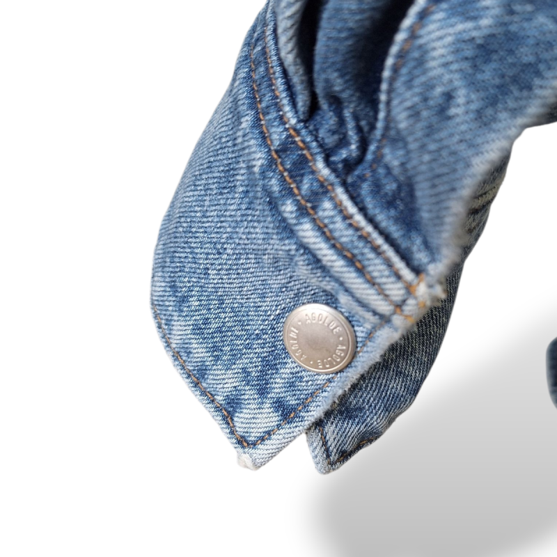 Camisa Agolde Jeans Azul Oversize-P