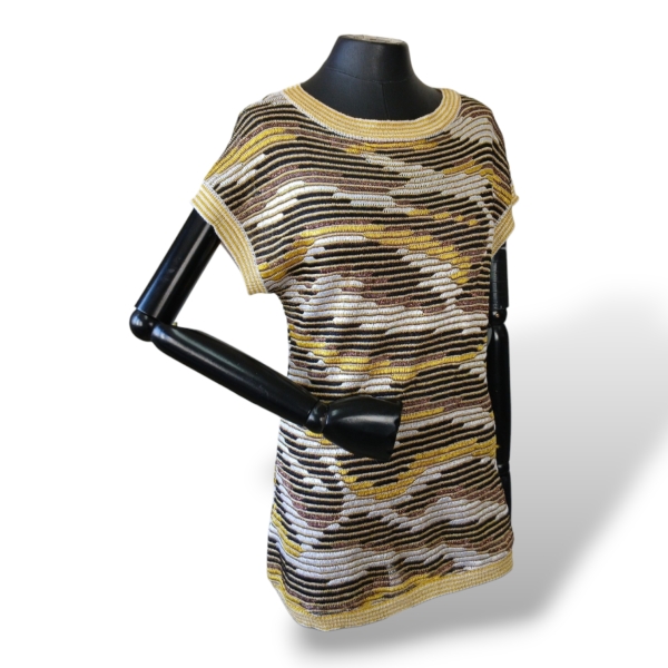 Blusa Missoni Tecido Colorido - M 