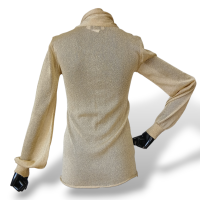 Camisa NK Store Lurex Dourada-M