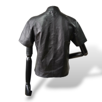 Blusa NK Couro Preto - 36 Blusa NK Couro Preto - 36