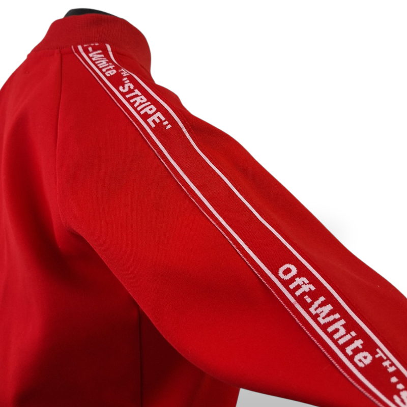 Moletom Off White Vermelho-M