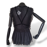 Blusa Olympiah Renda Preta-36