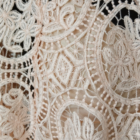 Blusa Paula Raia Rendada Creme - 36 