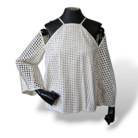 Blusa Paula Raia Off White - 36 