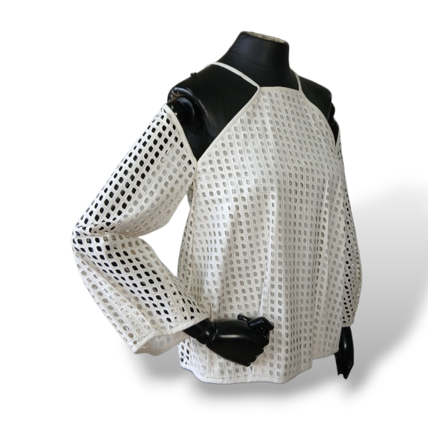 Blusa Paula Raia Off White - 36 