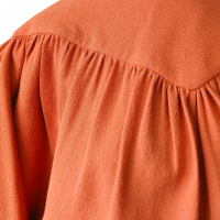 Blusa Paula Raia Cropped Terracota - 36 