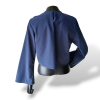 Blusa Cropped Paula Raia Marinho - 38 Blusa Cropped Paula Raia Marinho - 38