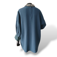 Blusa Phillip Lim Azul Petróleo - 40 