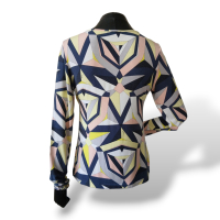 Blusa Emílio Pucci Estampa Geométrica - M Blusa Emílio Pucci Estampa Geométrica - M