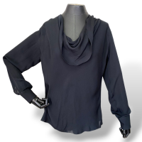 Blusa Emilio Pucci de Seda Preta -36 Blusa Emilio Pucci de Seda Preta -36