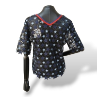 Blusa Sandro Renda Estrelada - 40 
