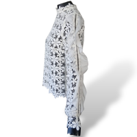 Camisa Self Portrait Rendada Branca-42