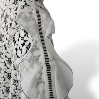 Camisa Self Portrait Rendada Branca-42