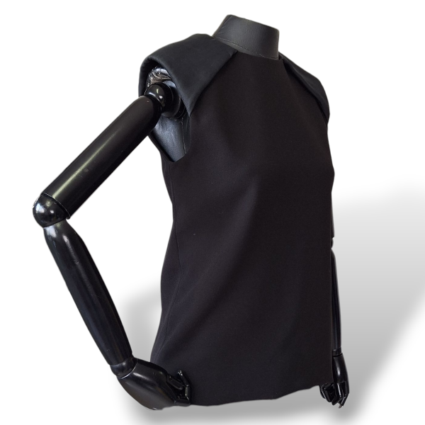 Blusa Celine Com Ombreiras Pretas-36