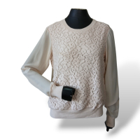 Blusa Vince Bordado Rosé - P Blusa Vince Bordado Rosé - P