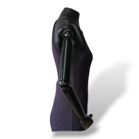 Body Cris Barros Canelado Marinho - M 