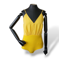 Body Paula Raia Amarelo - 38 