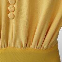 Body Paula Raia Amarelo - 38 