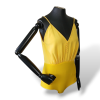 Body Paula Raia Amarelo - 38 