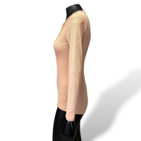 Body Paula Raia em Tule Nude-M Body Paula Raia em Tule Nude-M