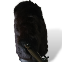 Bolero Luiz Mori Pele Preto - P