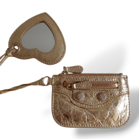Bolsa Balenciaga Le Cagole Dourada Bolsa Balenciaga Le Cagole Dourada