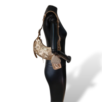 Bolsa Balenciaga Le Cagole Dourada Bolsa Balenciaga Le Cagole Dourada