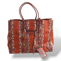 Bolsa Balenciaga Python Colorida 