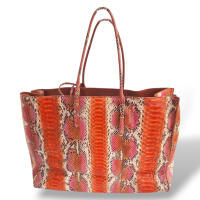 Bolsa Balenciaga Python Colorida 