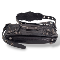 Bolsa Balenciaga Motorcycle City Preta