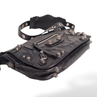 Bolsa Balenciaga Motorcycle City Preta