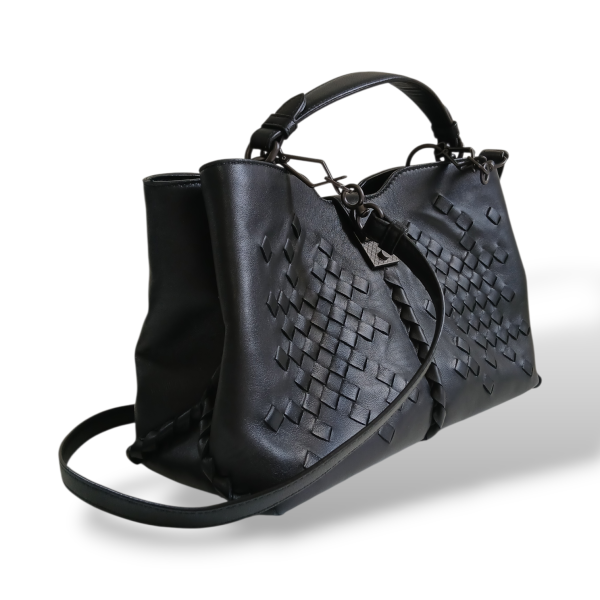 Bolsa Bottega Veneta Napoli Preta