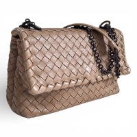 Bolsa Bottega Veneta Olimpia Bege 