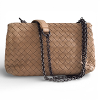 Bolsa Bottega Veneta Olimpia Bege 