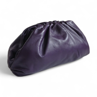 Clutch Bottega Veneta The Pouch Roxa 