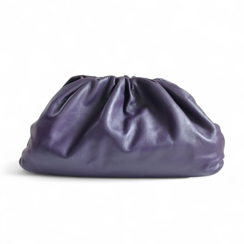 Clutch Bottega Veneta The Pouch Roxa 