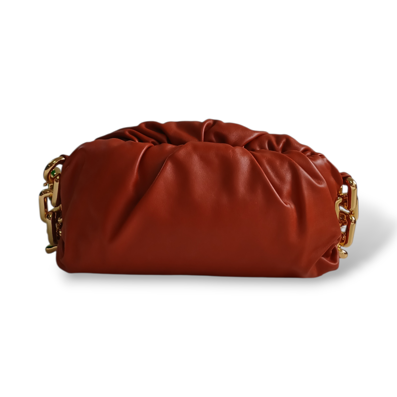 Bolsa Bottega Veneta Pouch Chain Terracota