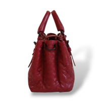 Bolsa Bottega Veneta Roma Vermelha 