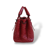 Bolsa Bottega Veneta Roma Vermelha 