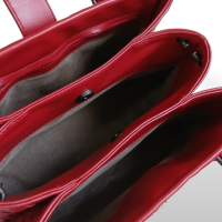 Bolsa Bottega Veneta Roma Vermelha 