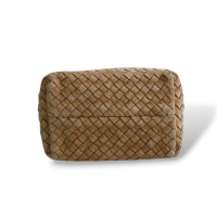 Bolsa Bottega Veneta Cabat Bucket Suede Bege