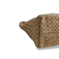 Bolsa Bottega Veneta Cabat Bucket Suede Bege