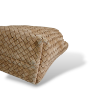 Bolsa Bottega Veneta Cabat Bucket Suede Bege